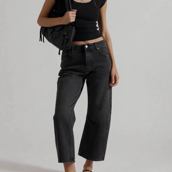 WE THE FREE DEEP TRANCE DROPPED BOYFRIEND DENIM - Picture 3 of 9